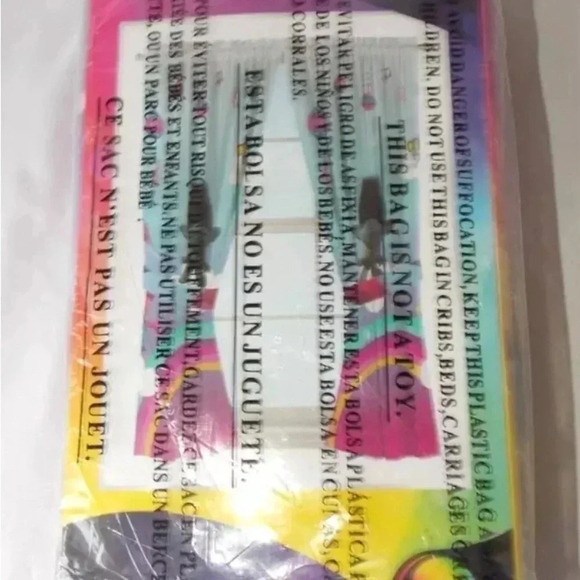 New Trolls World Tour Microfiber Window Panels Curtains 1 -set Rainbow 82" x 63" - Picture 5 of 5